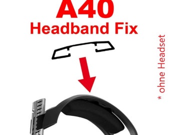 Headband FIX for ASTRO Gaming Headset A40 Gadget black shipping from DE