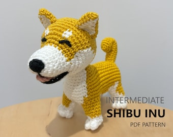 Crochet Pattern - Shibu Inu Amigurumi