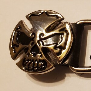 Skull and Shield Vest Extender