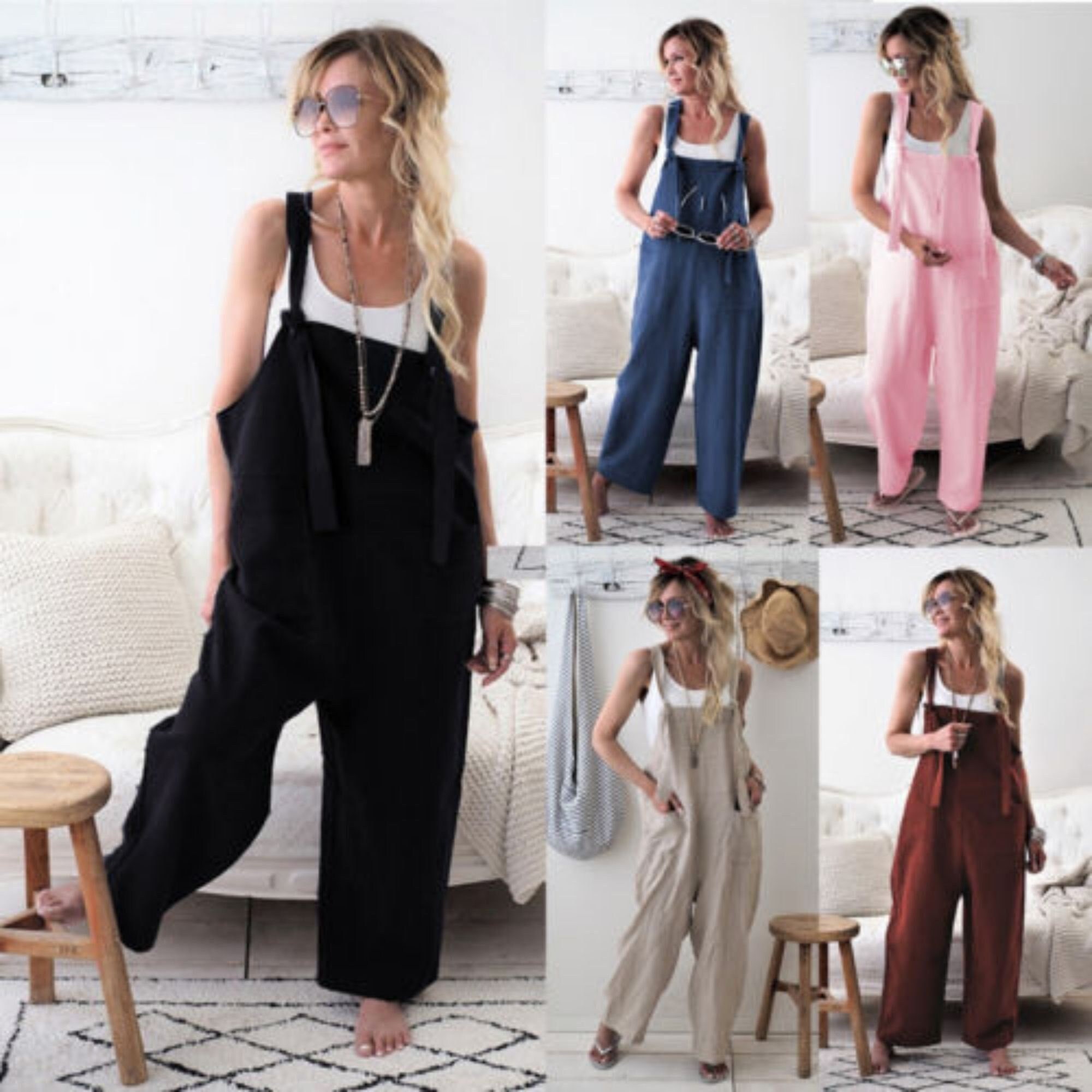 Cotton Linen Romper 2022 Latest Women 
