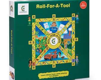 Roll-For-A-Tool Kids Board Games | Educational games | Family Game | Gifts for 5 year old Roll-For-A-Tool Kids Board Games | Educational games | Family Game | Gifts for 5 year old