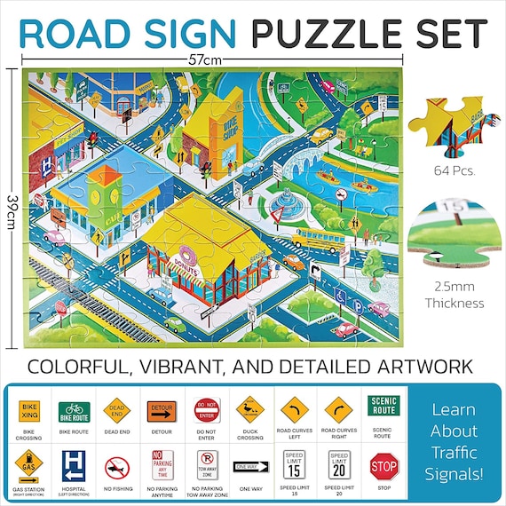 COGNISPRINGS - World Food Kids Puzzles, Thick Floor Puzzle, Educational  Floor Puzzles for Kids Ages …See more COGNISPRINGS - World Food Kids  Puzzles