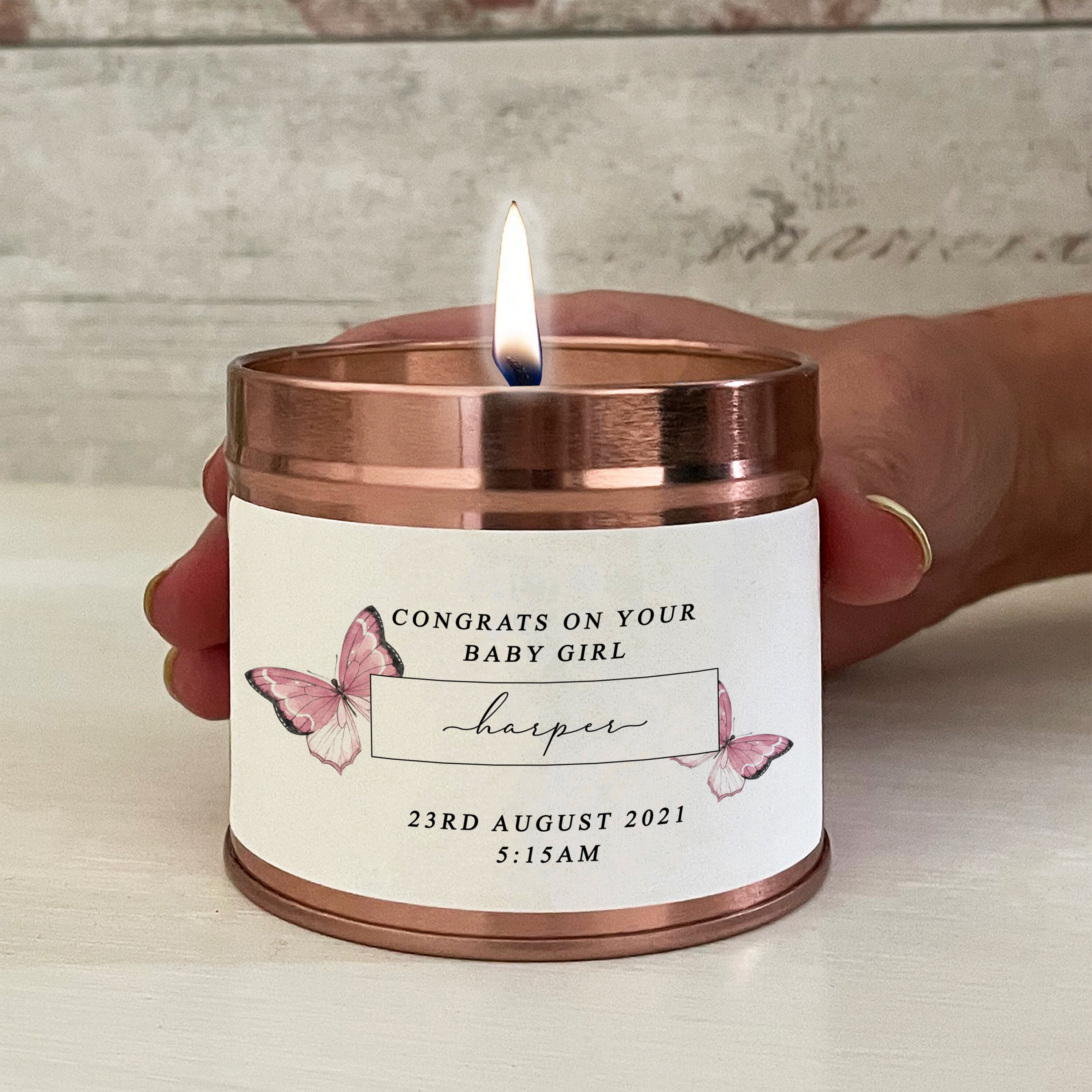 New Mum Candle Gift New Baby Gift Scented Soy Candle Gift Etsy