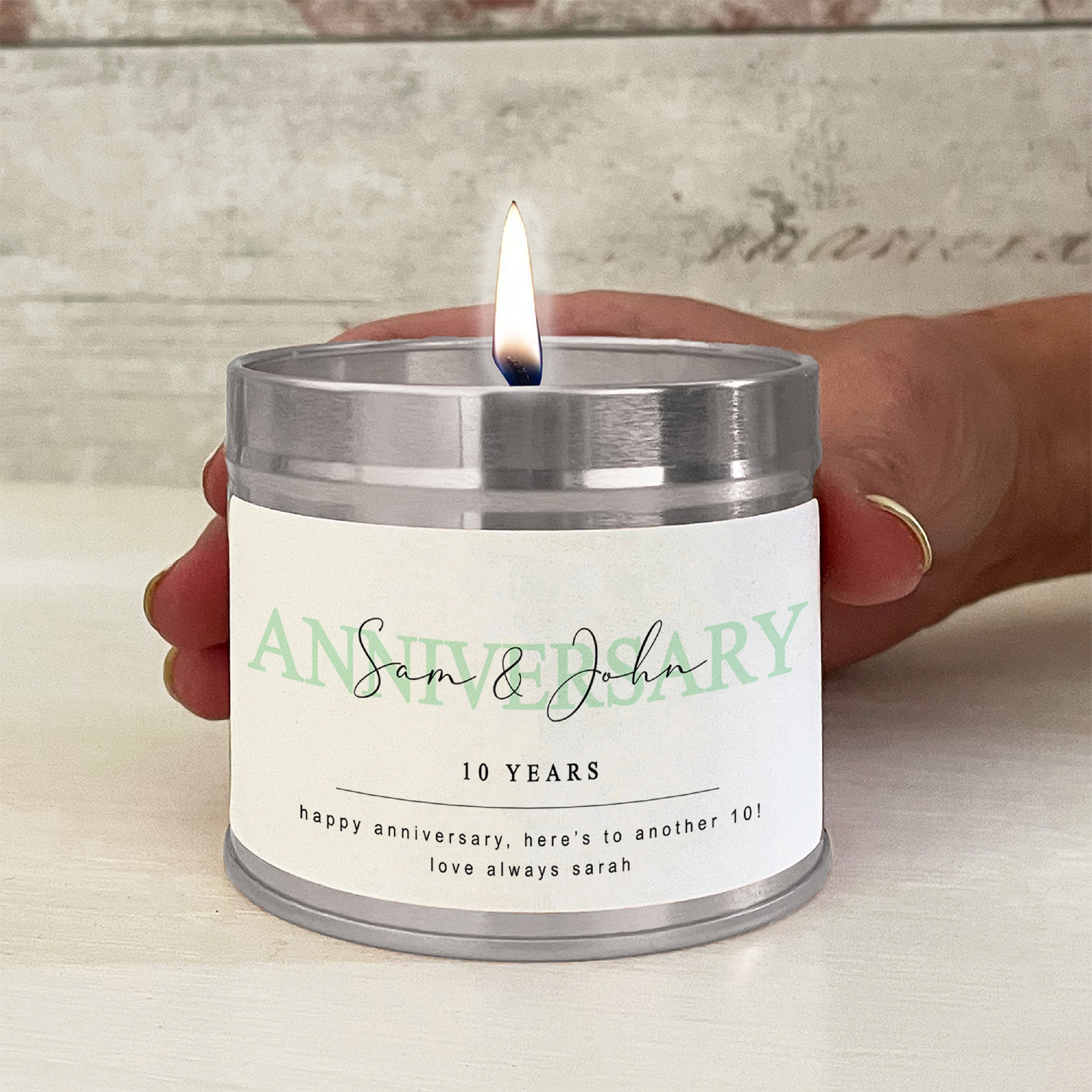 Personalised Gift for Women Scented Soy Candle Gift Set Etsy