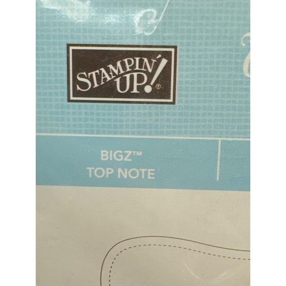 スタンピンアップ　ビッグショット Stampin up Sizzix Big Shot Bigz Top Note Die 5.5 X 6 X 0.625