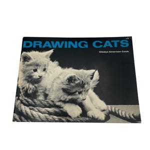 Drawing Cats by Gladys Emerson Cook 1948 Art Instruction Book - Etsy