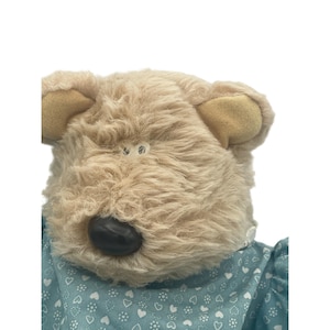 Peluche de osito de peluche marrón Snuggables de Graphics Intl de 1983
