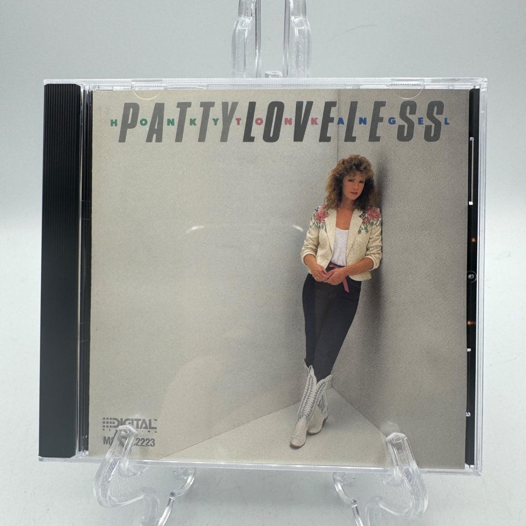 Patty Loveless Honky Tonk Angel CD MCA Records 1988 Country Music Album ...
