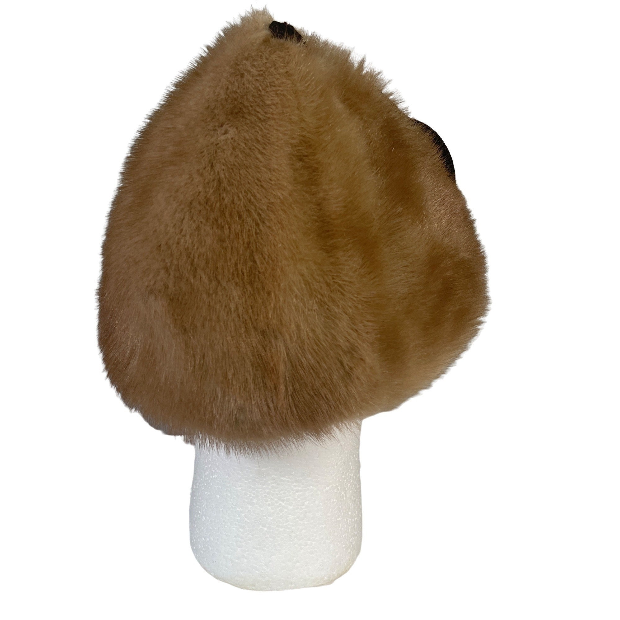 Vintage Vincent & Bill Genuine Fur Hat W Corded Decorative  display picture 3