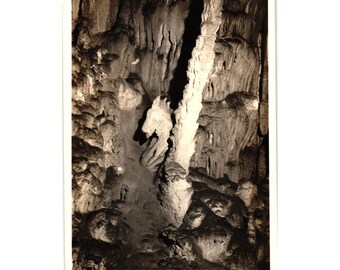 Carte postale vintage Chèvre en onyx dans la grotte de Monteagle, Tennessee