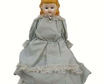 Vintage Porcelain 16 Reproduction of Antique French Fashion Doll