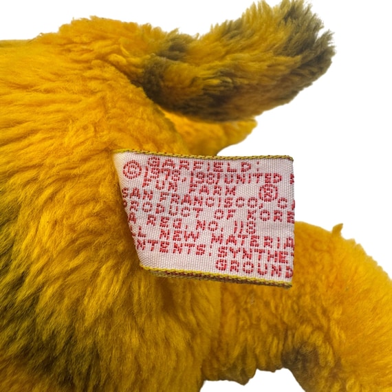 Vintage Garfield Plush Stuffed Animal With Plastic Eyes9 in Jim