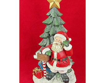 ヴィンテージ クリスマスツリー 卓上 サンタスター 16インチ パーツ