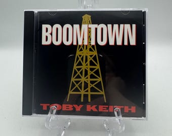 Boomtown Toby Keith 1994 CD Polydor 3145234072 Album Jewel Case Country Music