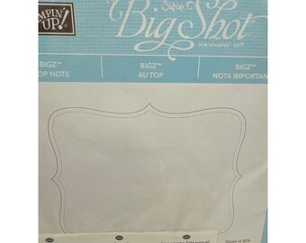 スタンピンアップ　ビッグショット Big Shot from Stampin Up!