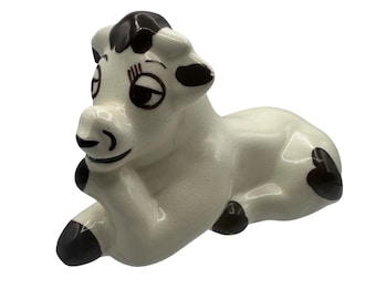 ジャージー牛 - 陶器の置物 - 長さ23 cm x 高さ15 cm - Cheval