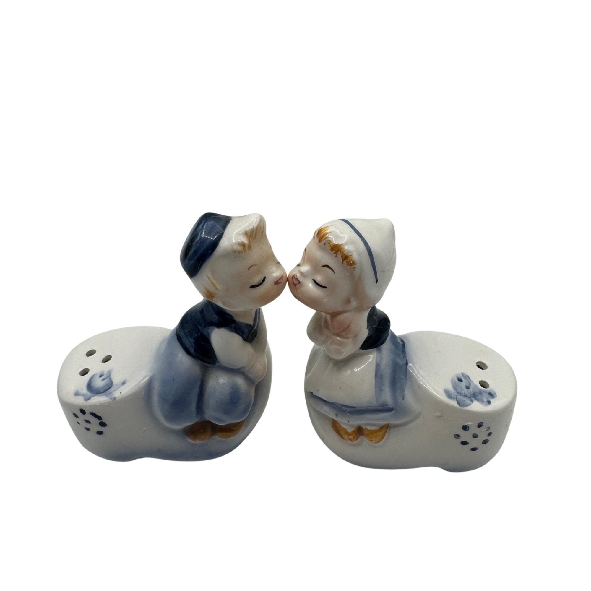 Vintage Ceramic Dutch Kissing Boy and Girl - Etsy