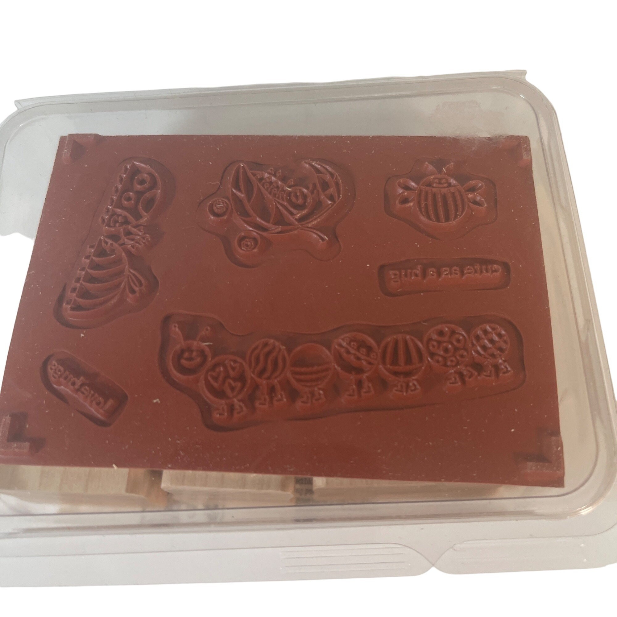 Stampin up Love Bug Rubber Stamp Set Unmounted New - Etsy