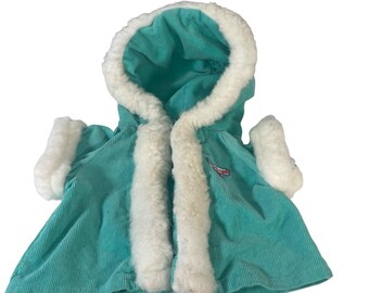 1984 Vintage Original Teddy Ruxpin Green Coat