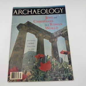 Archaeology Magazine March/April 1989 Issue Travel Guide To The Ancient World