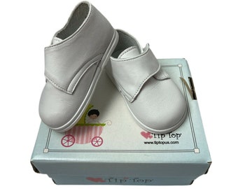 Tip Top Vintage Size 3 Toddler White Shoes NIB