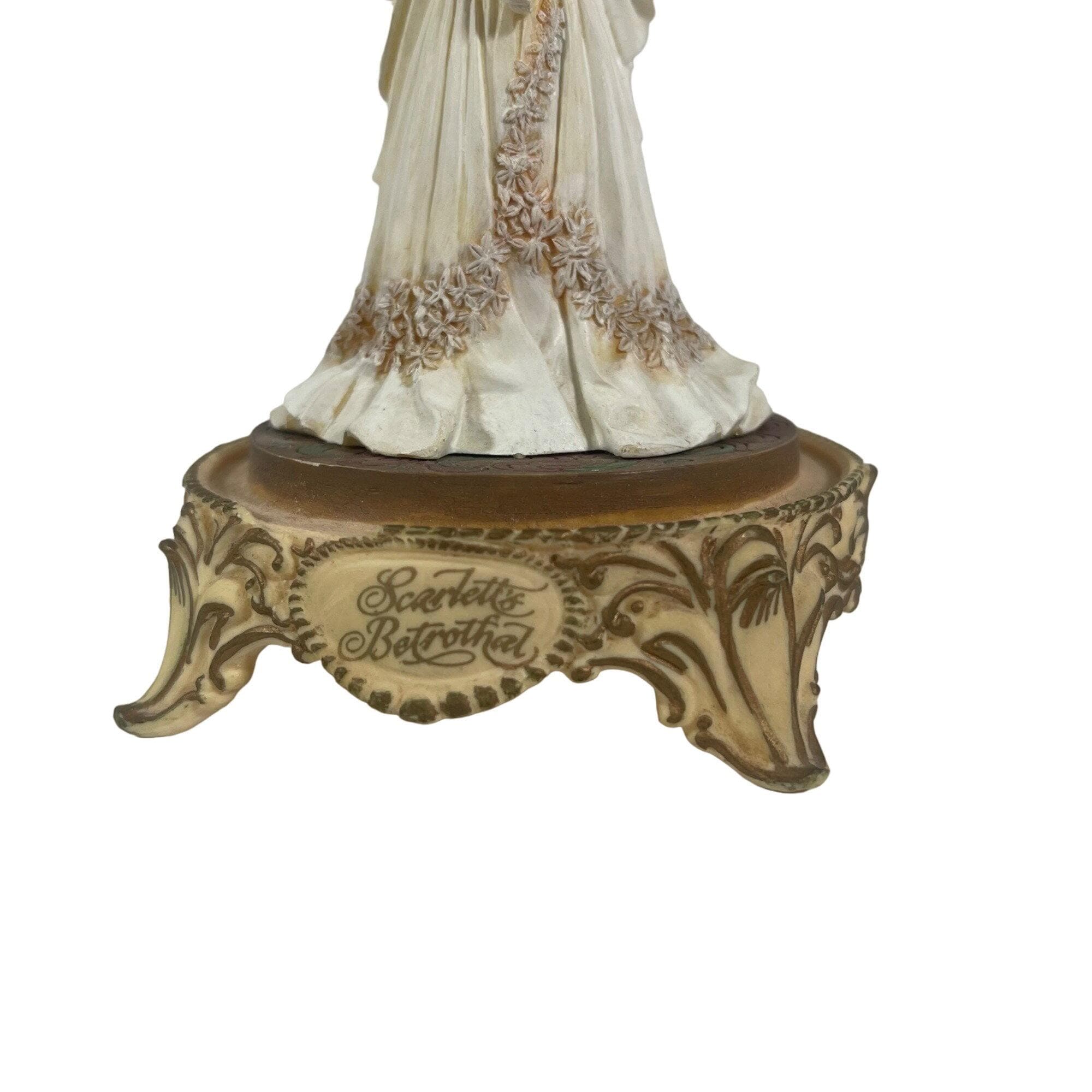 スカーレットの婚約フィギュア 風と共に去りぬ 限定版フィギュア 1993