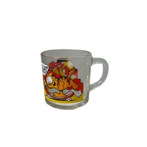 1978 McDonalds Garfield "Usa saggiamente i tuoi amici" Cup Mug