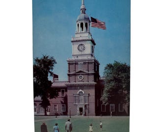 Vintage Museum Tower Henry Ford Museum Dearborn Michigan Postcard 1950s