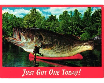 Ansichtkaart Giant Fish Novelty: Jenkins Enterprises Collectible