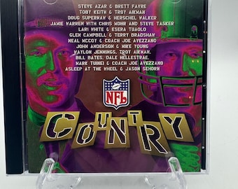 NFL Country Various Artists Compilation CD Castle Records USA - Etsy