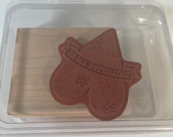 スタンピンアップ ビー・マイ・バレンタイン ラバースタンプセット