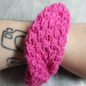 Strawberry Fields Forever Scrunchie Pattern