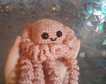 Patrón de medusas de crochet sin costuras - Patrón de crochet Jerry the Jellyfish