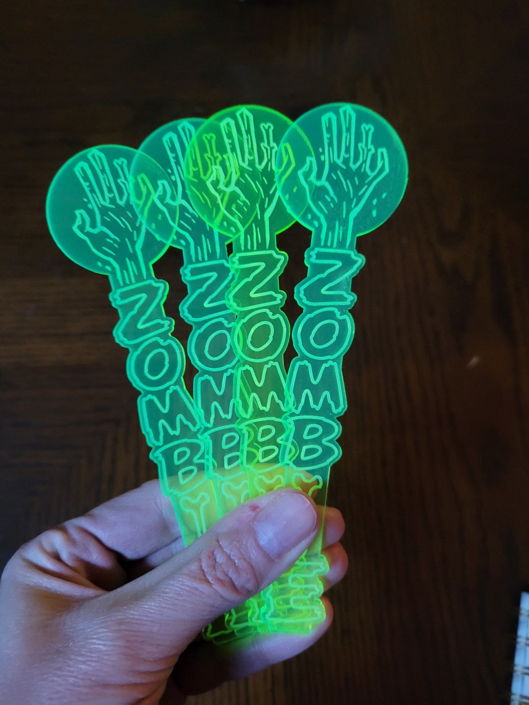 Zombie Swizzlesticks Etsy