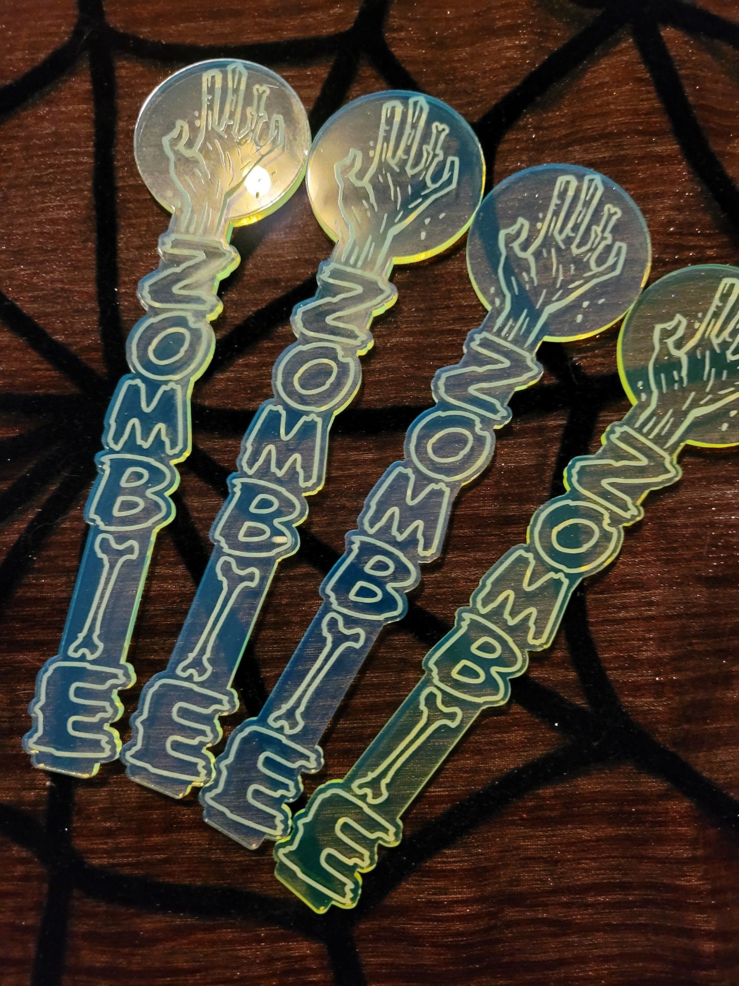 Zombie Swizzlesticks Etsy