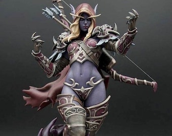 Sylvanas statue - World of Warcraft collectible