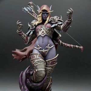 Warcraft Sylvanas statue 1/5 Scale(45cm) & collectible