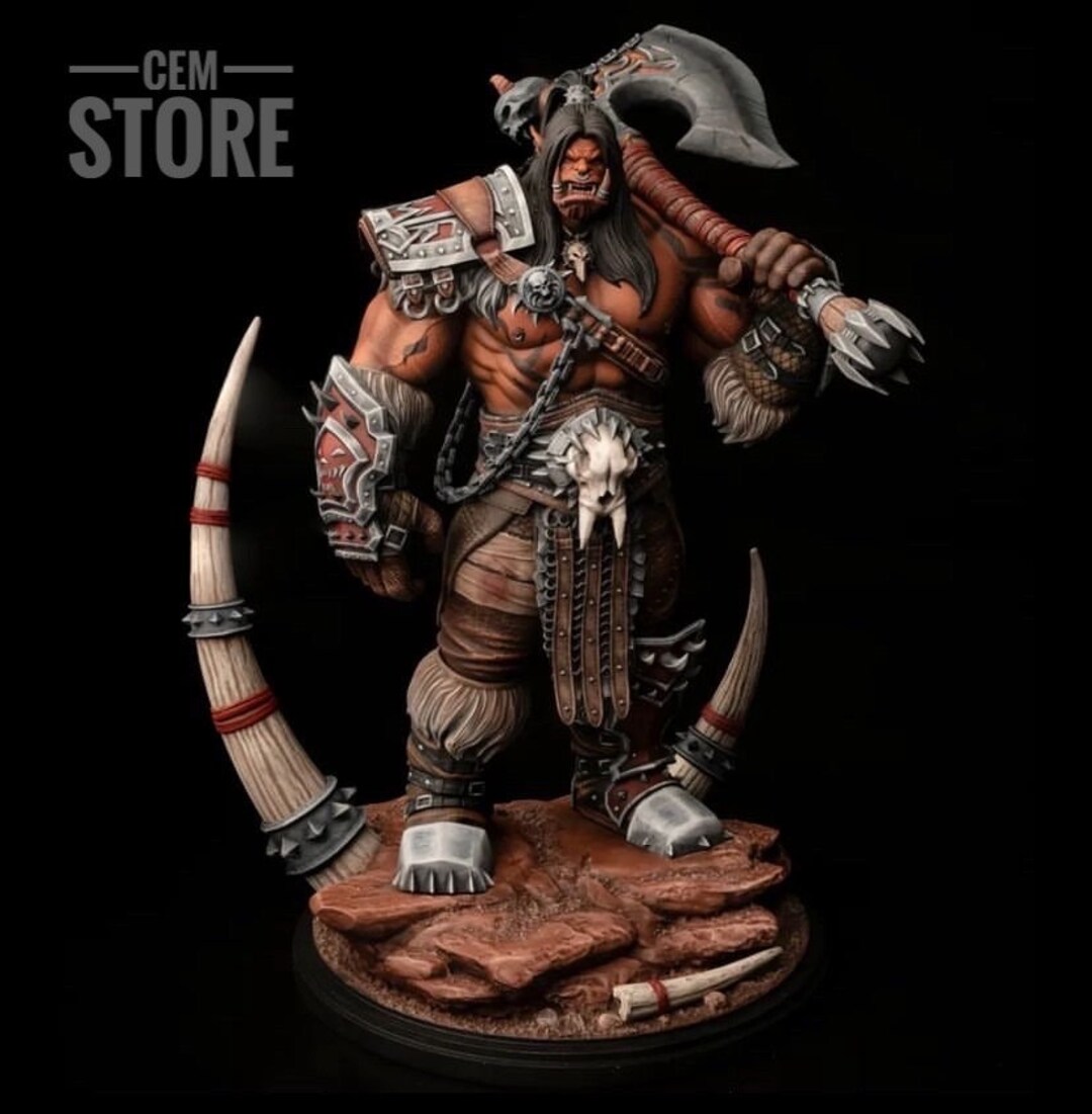 1/7 Grommash Hellscream Resin Statue - World of Warcraft