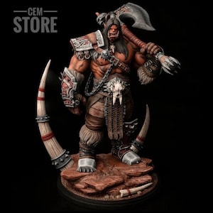 1/7 Grommash Hellscream resin statue - World of Warcraft collectible