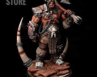 1/7 Grommash Hellscream resin statue - World of Warcraft collectible