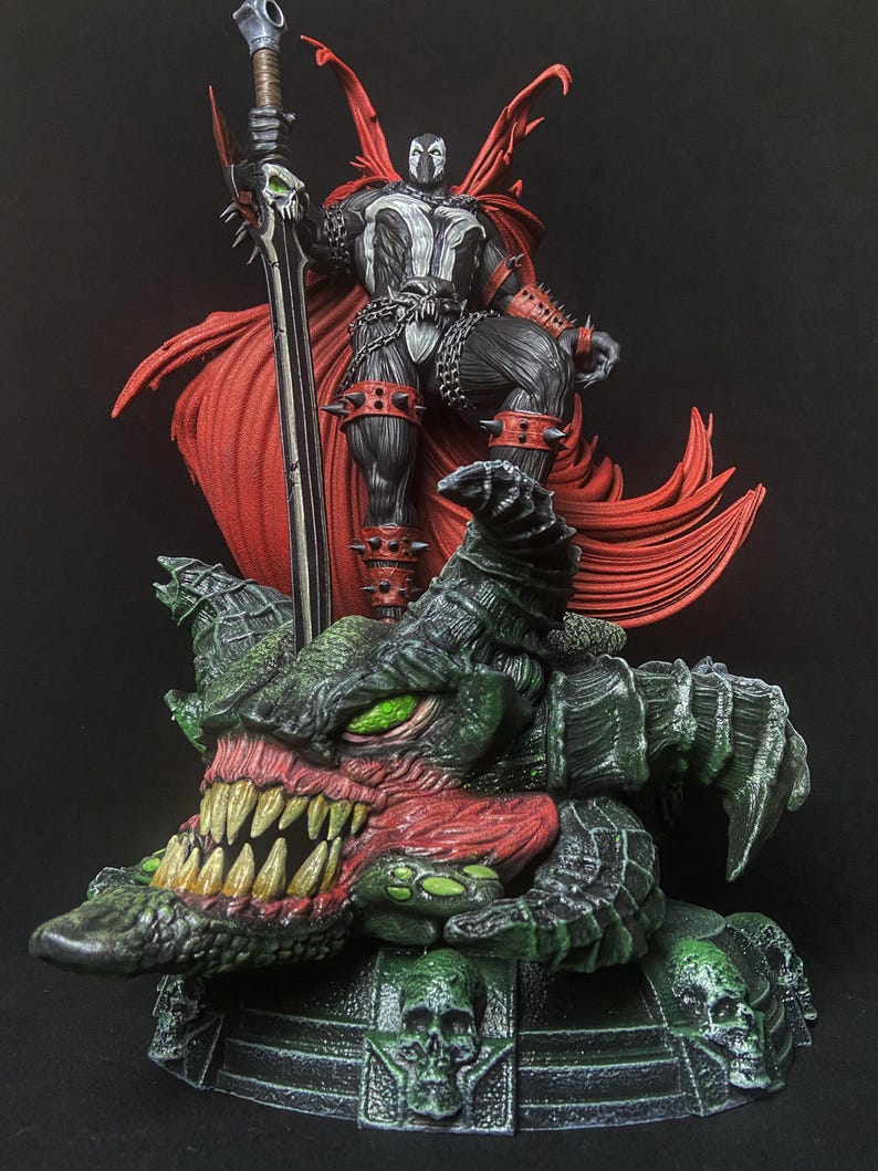 1/6 Spawn Resin Statue - Spawn Movie Collectible - Etsy