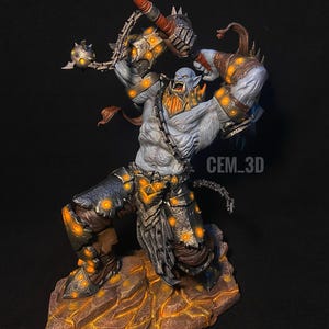 1:6 Blackhand resin statue - World of Warcraft hand painted collectible