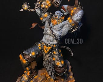 1:6 Blackhand resin statue - World of Warcraft hand painted collectible