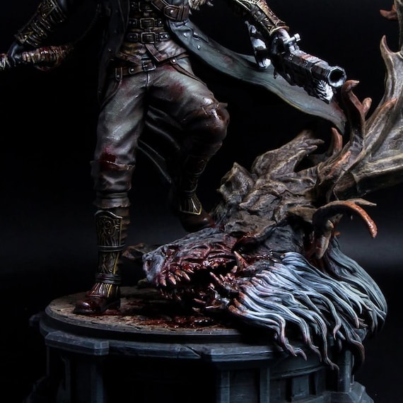 The Hunter Bloodborne ファンアート 1/7 レジン 高品質 1/7 the Hunter Resin Statue - Bloodborne Collectible - Etsy