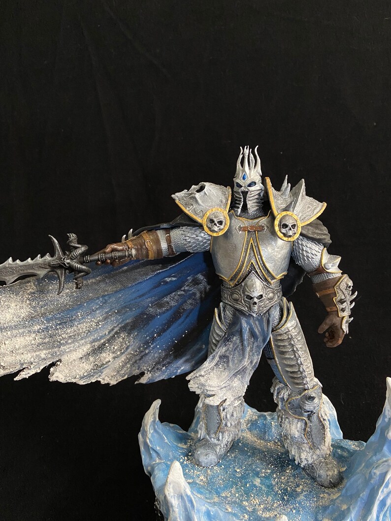 Lich King Statue 1/5 Scale35cm & Hand-painted Collectible - Etsy