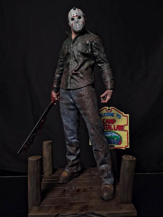 1/6 Jason Voorhees Resin Statue - Friday the 13th Collectible - Etsy