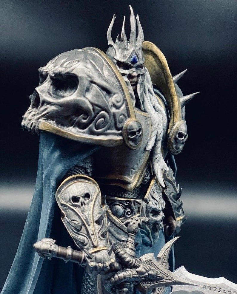 Lich King Statue 1/5 Scale35cm & Hand-painted Collectible - Etsy