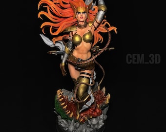 1/6 Angela resin statue - Spawn and Marvel collectible