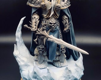 Arthas Lich King statue - World of Warcraft collectible