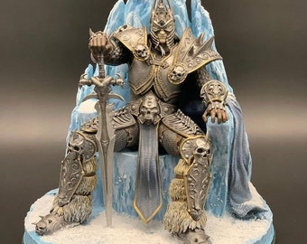 Warcraft Lich King Arthas statue 1/6 Scale Total(30cm height) Collectible